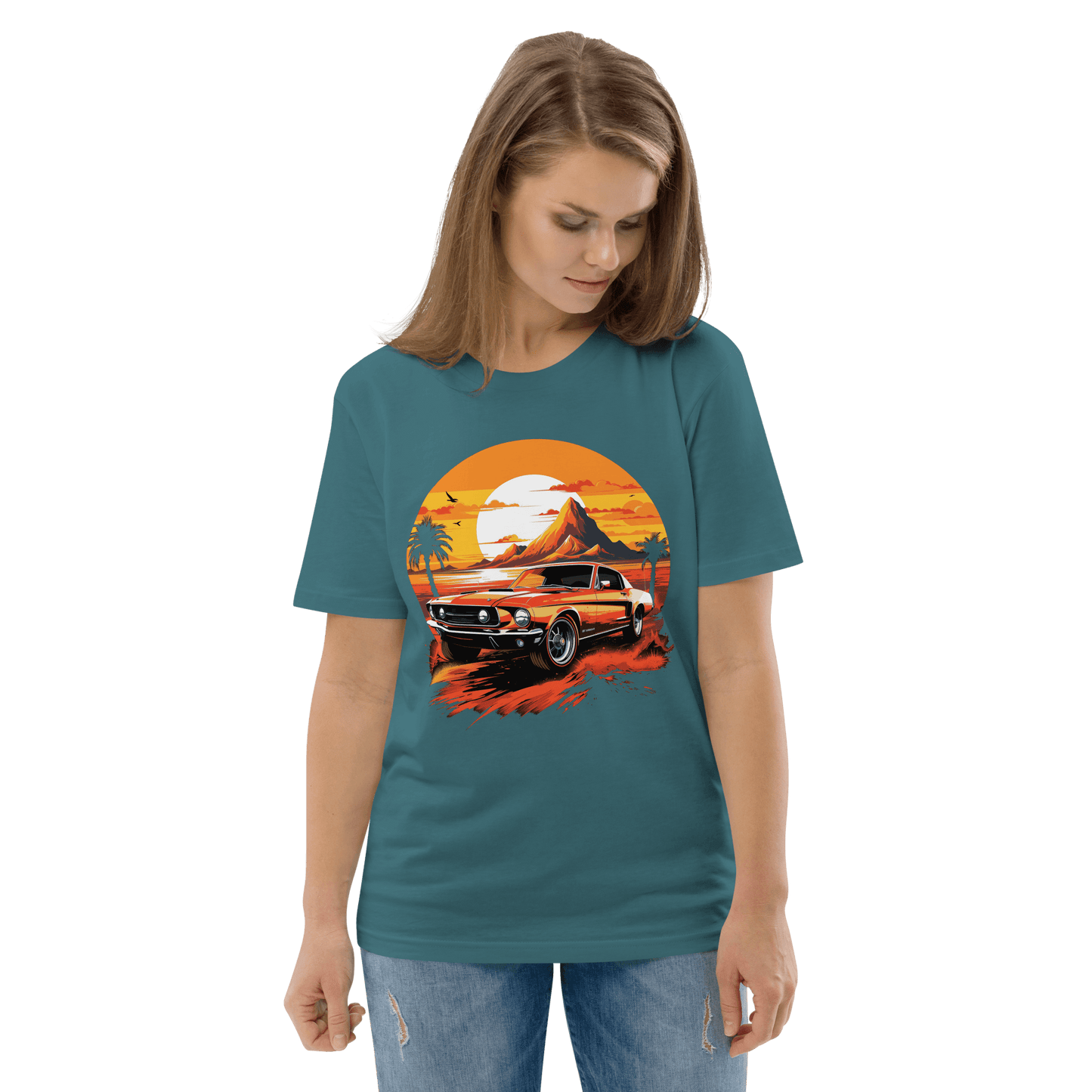 Unisex organic cotton t-shirt "Ford Mustang"