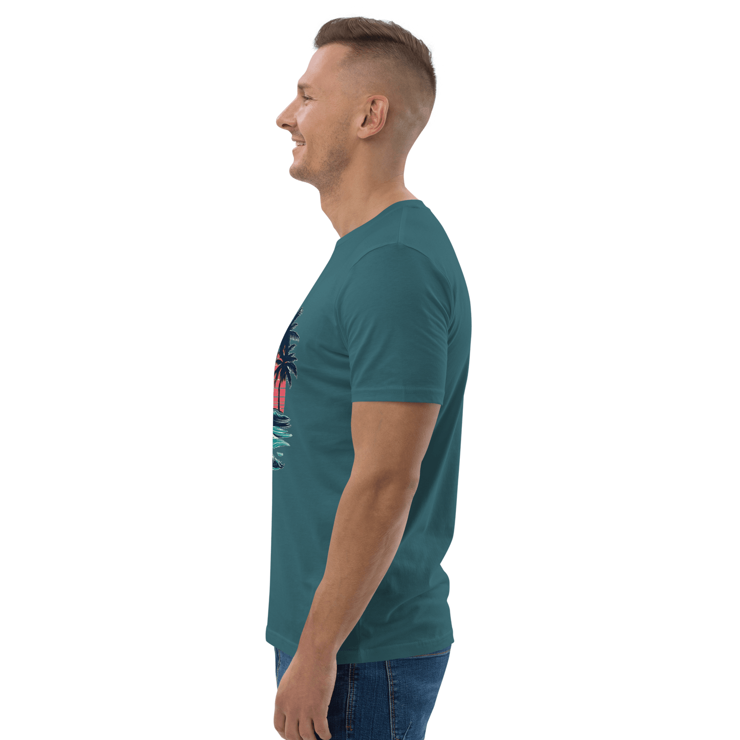 Unisex Bio Baumwoll T-Shirt "Surfing"