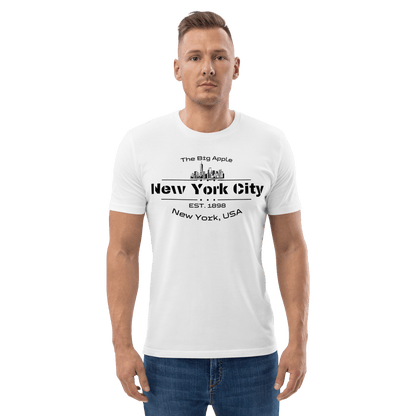 Unisex Bio Baumwoll T-Shirt "New York City" - Artexio