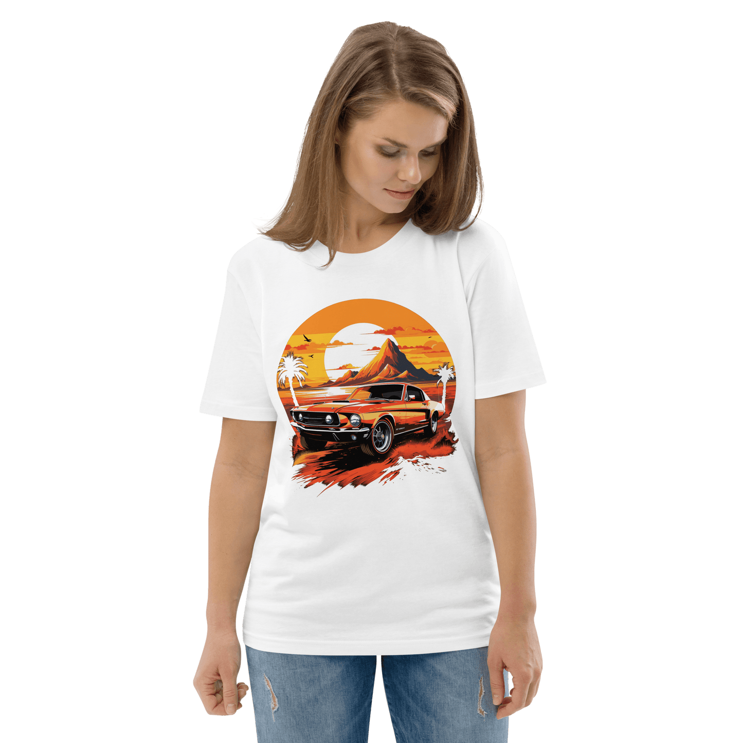 Unisex organic cotton t-shirt "Ford Mustang"