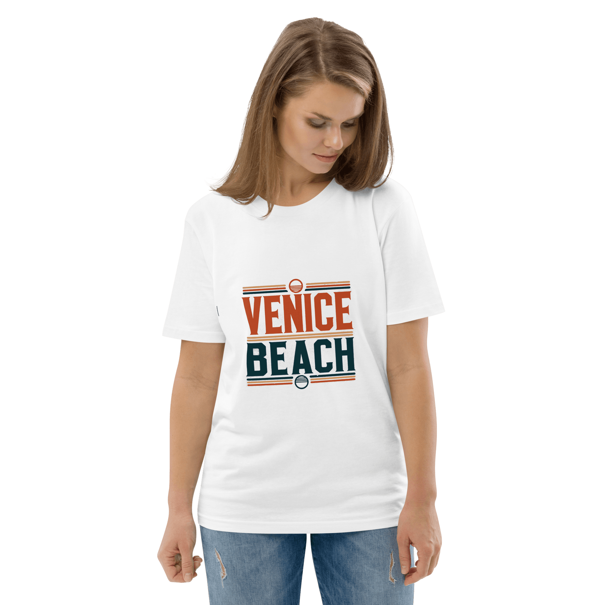 Unisex Bio Baumwoll T-Shirt "Venice Beach" - Artexio