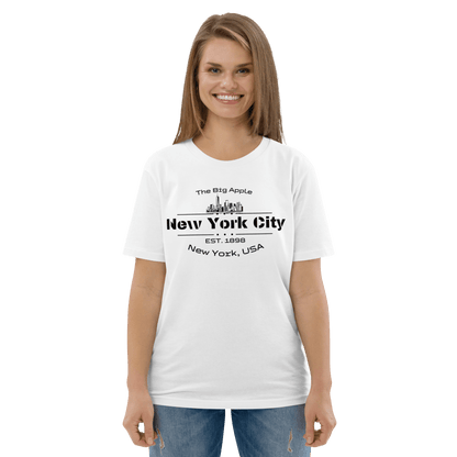 Unisex Bio Baumwoll T-Shirt "New York City" - Artexio