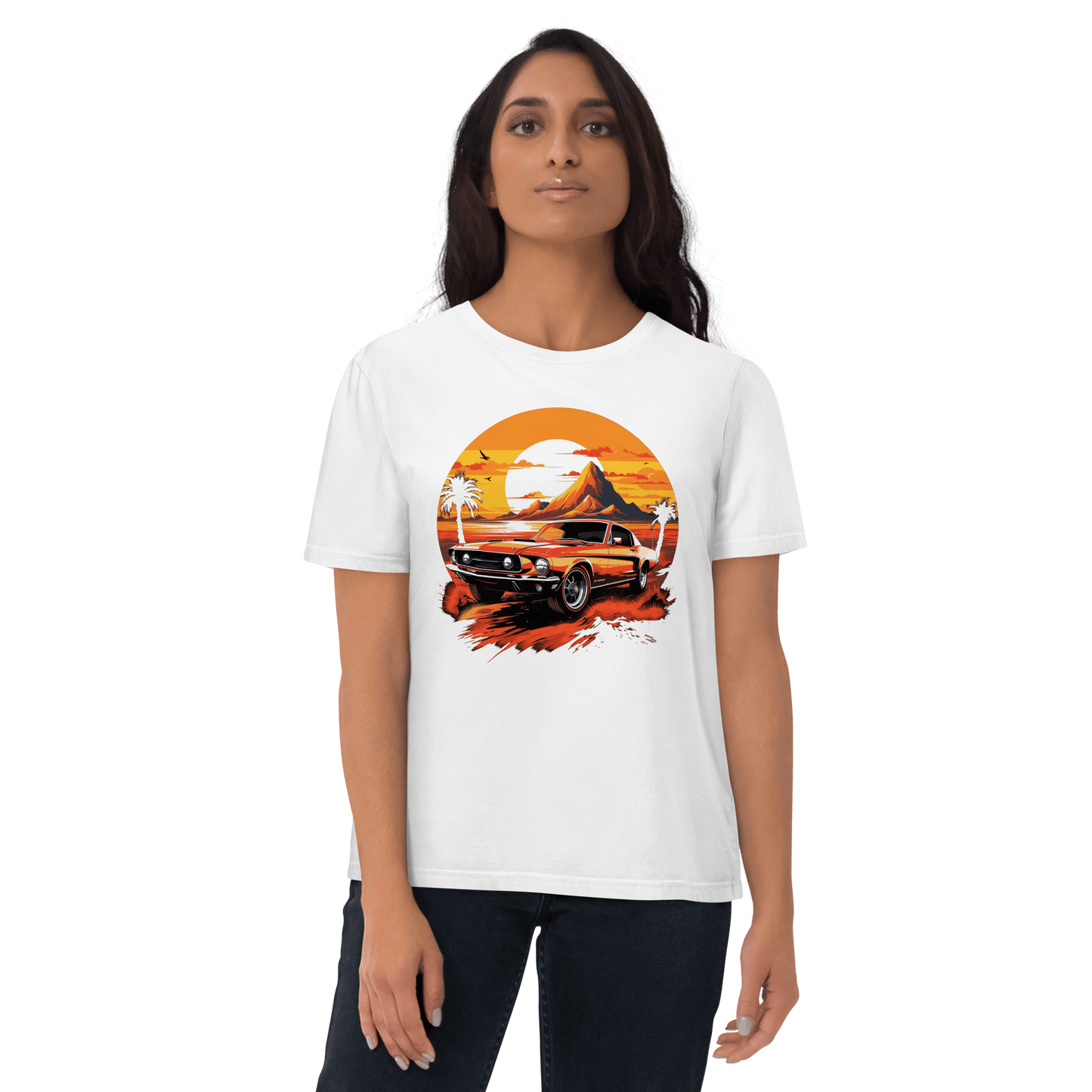 Unisex organic cotton t-shirt "Ford Mustang"