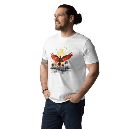 Unisex organic cotton t-shirt "Firebird"