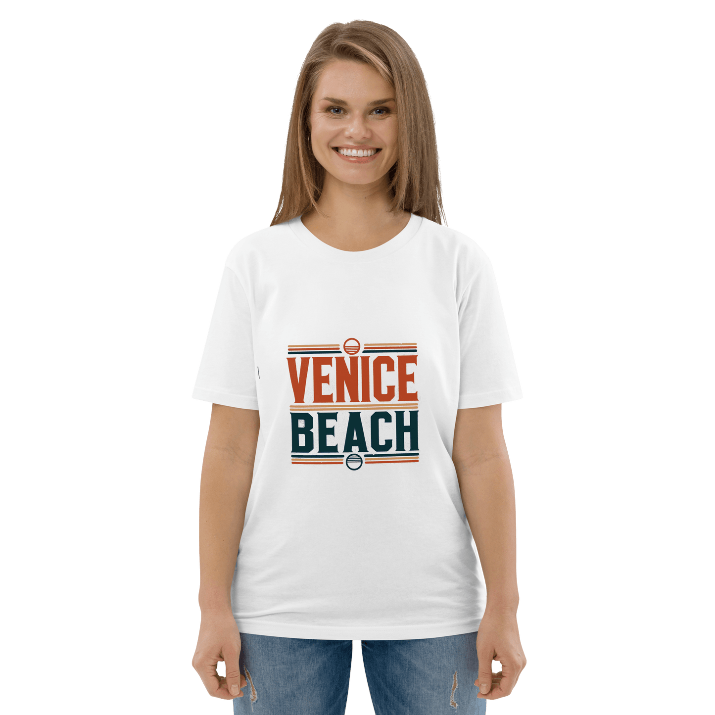 Unisex Bio Baumwoll T-Shirt "Venice Beach" - Artexio