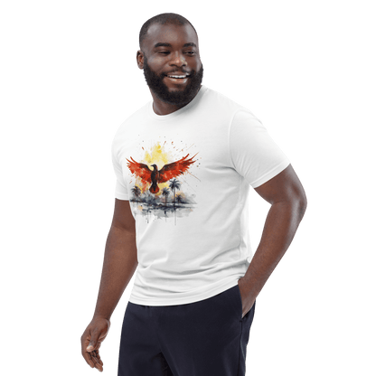 Unisex organic cotton t-shirt "Firebird"