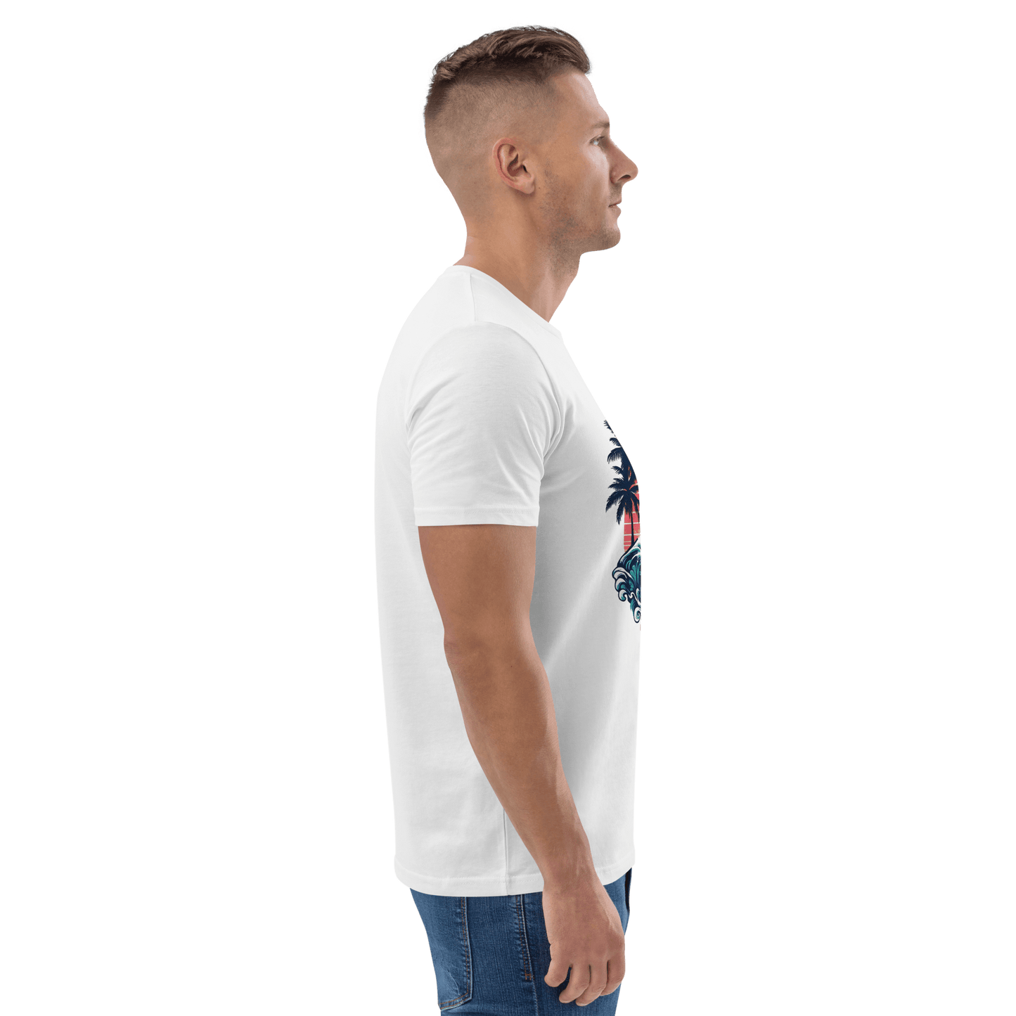 Unisex Bio Baumwoll T-Shirt "Surfing"