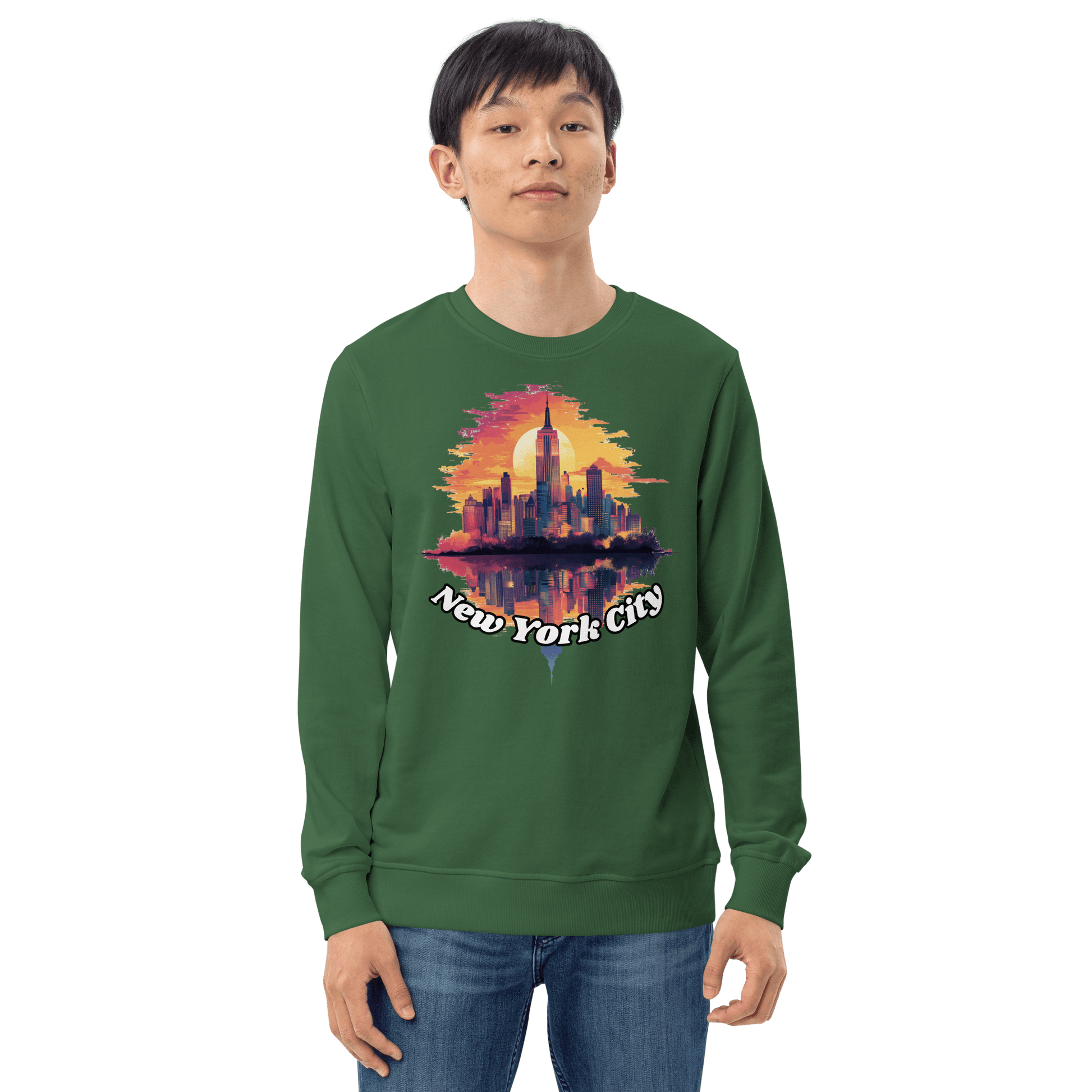 Unisex Organisches Sweatshirt "New York City" - Artexio