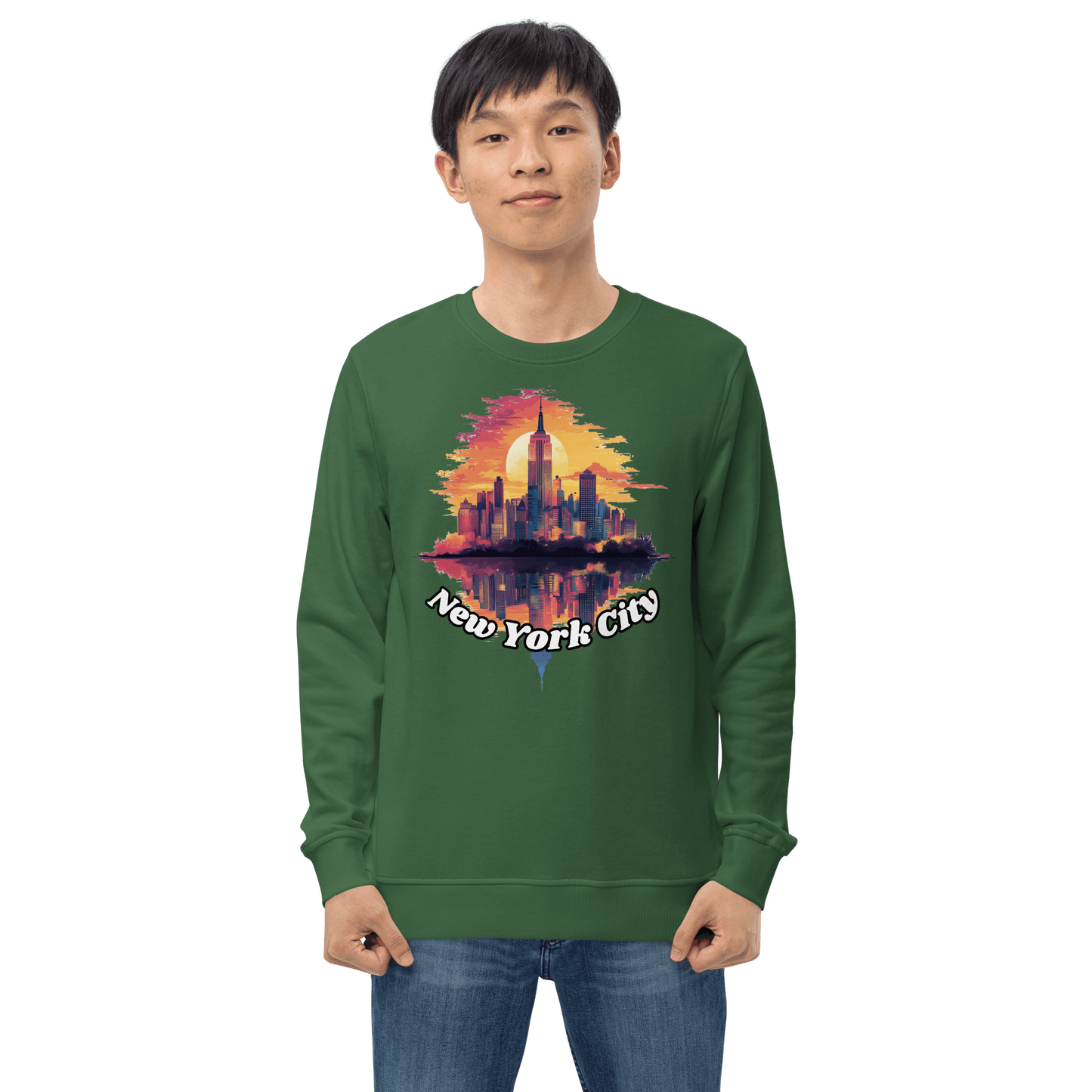 Unisex Organisches Sweatshirt "New York City" - Artexio