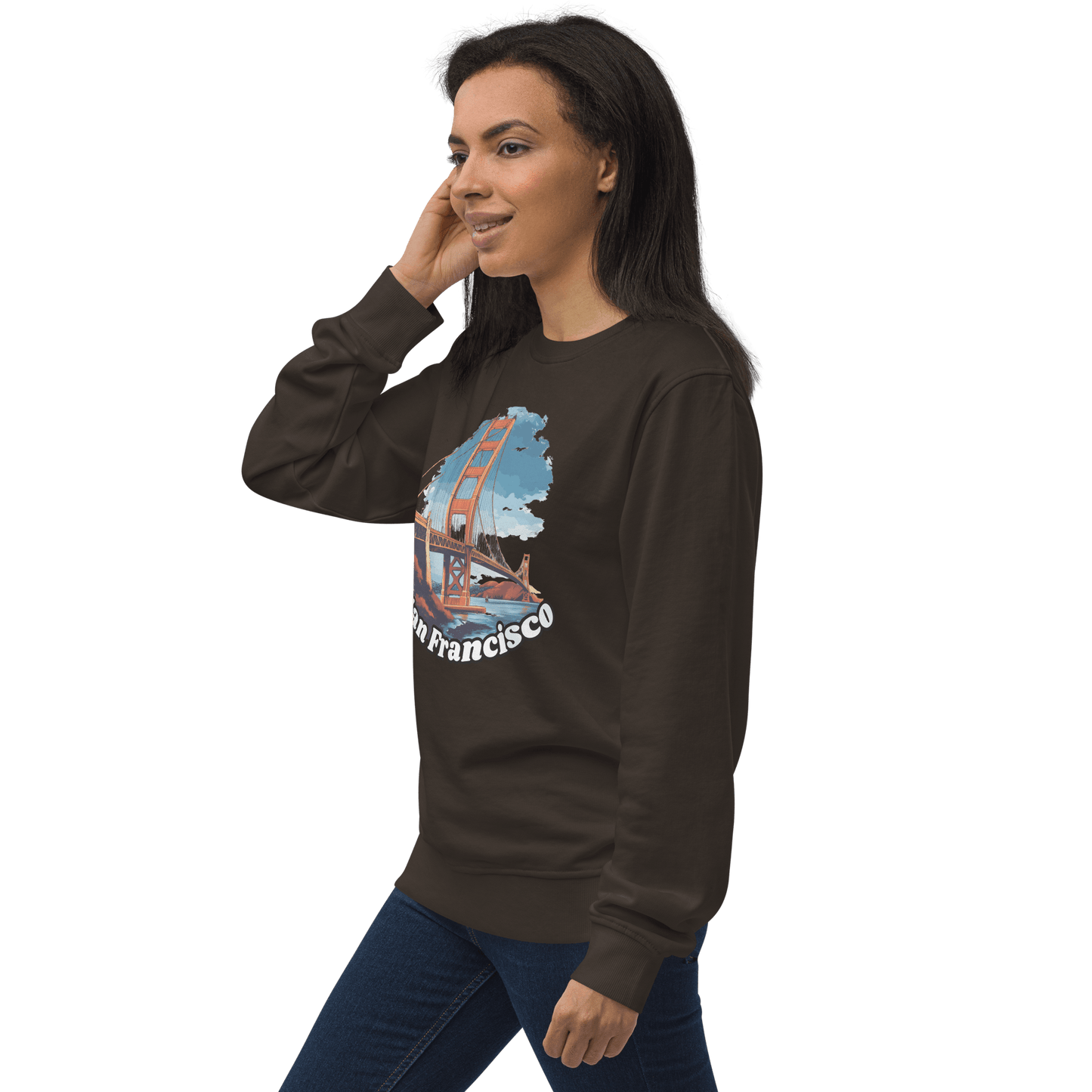 Unisex Organisches Sweatshirt "San Francisco" - Artexio