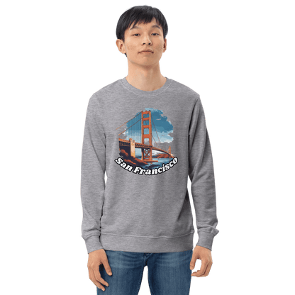 Unisex Organisches Sweatshirt "San Francisco" - Artexio