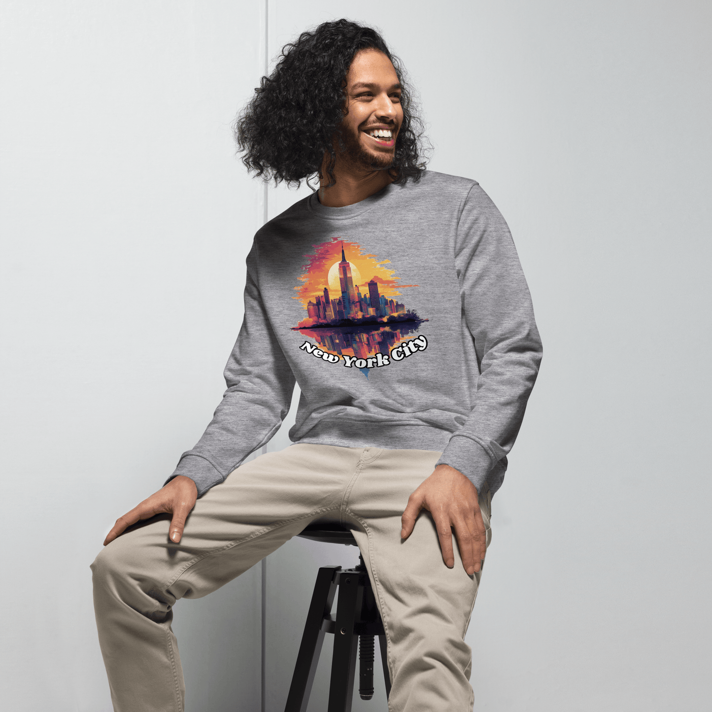 Unisex Organisches Sweatshirt "New York City" - Artexio