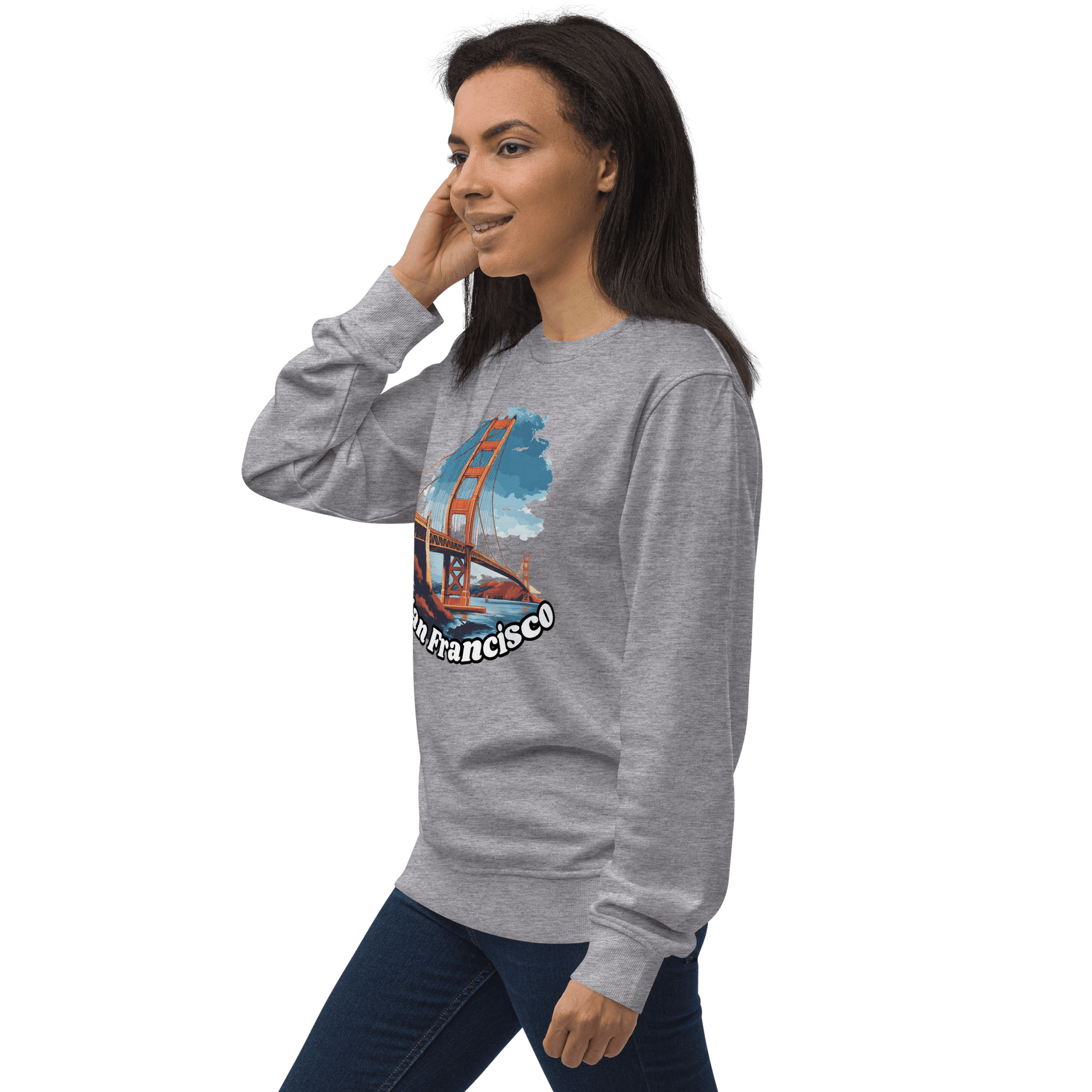 Unisex Organisches Sweatshirt "San Francisco" - Artexio