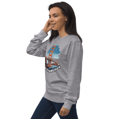 Unisex Organisches Sweatshirt "San Francisco" - Artexio