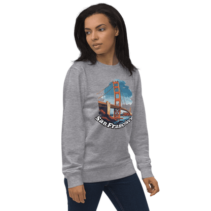 Unisex Organisches Sweatshirt "San Francisco" - Artexio