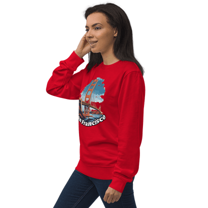 Unisex Organisches Sweatshirt "San Francisco" - Artexio