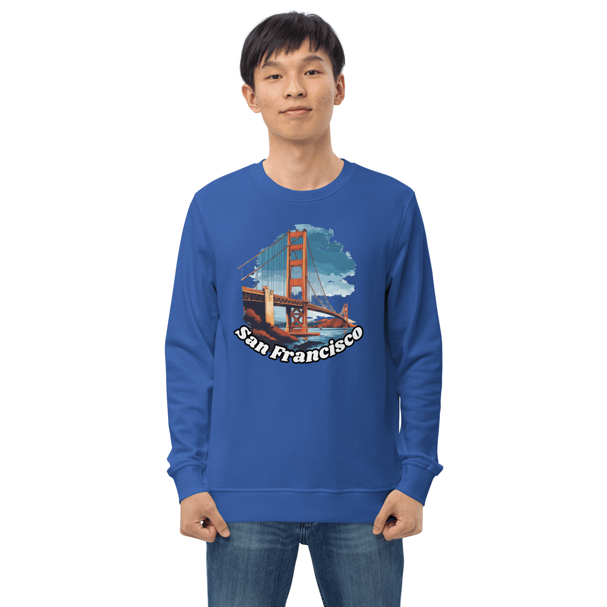 Unisex Organisches Sweatshirt "San Francisco" - Artexio