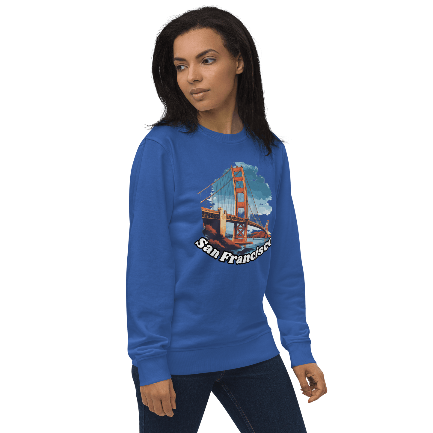 Unisex Organisches Sweatshirt "San Francisco" - Artexio