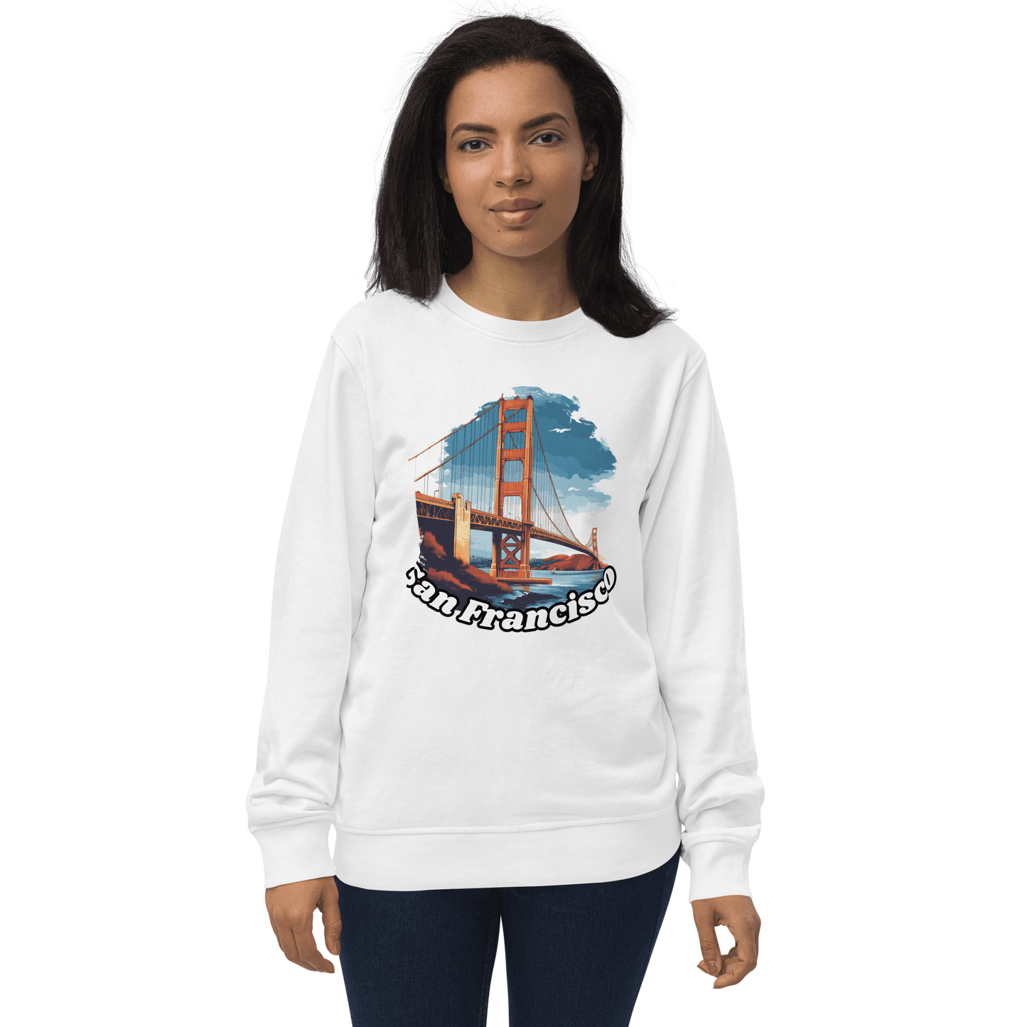 Unisex Organisches Sweatshirt "San Francisco" - Artexio