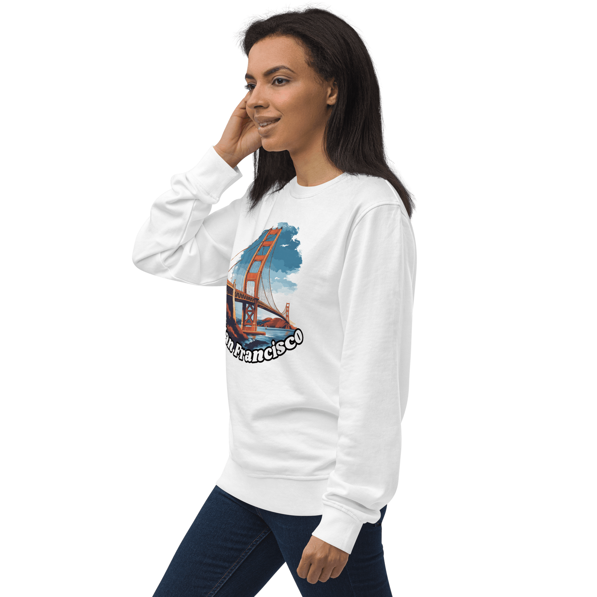 Unisex Organisches Sweatshirt "San Francisco" - Artexio