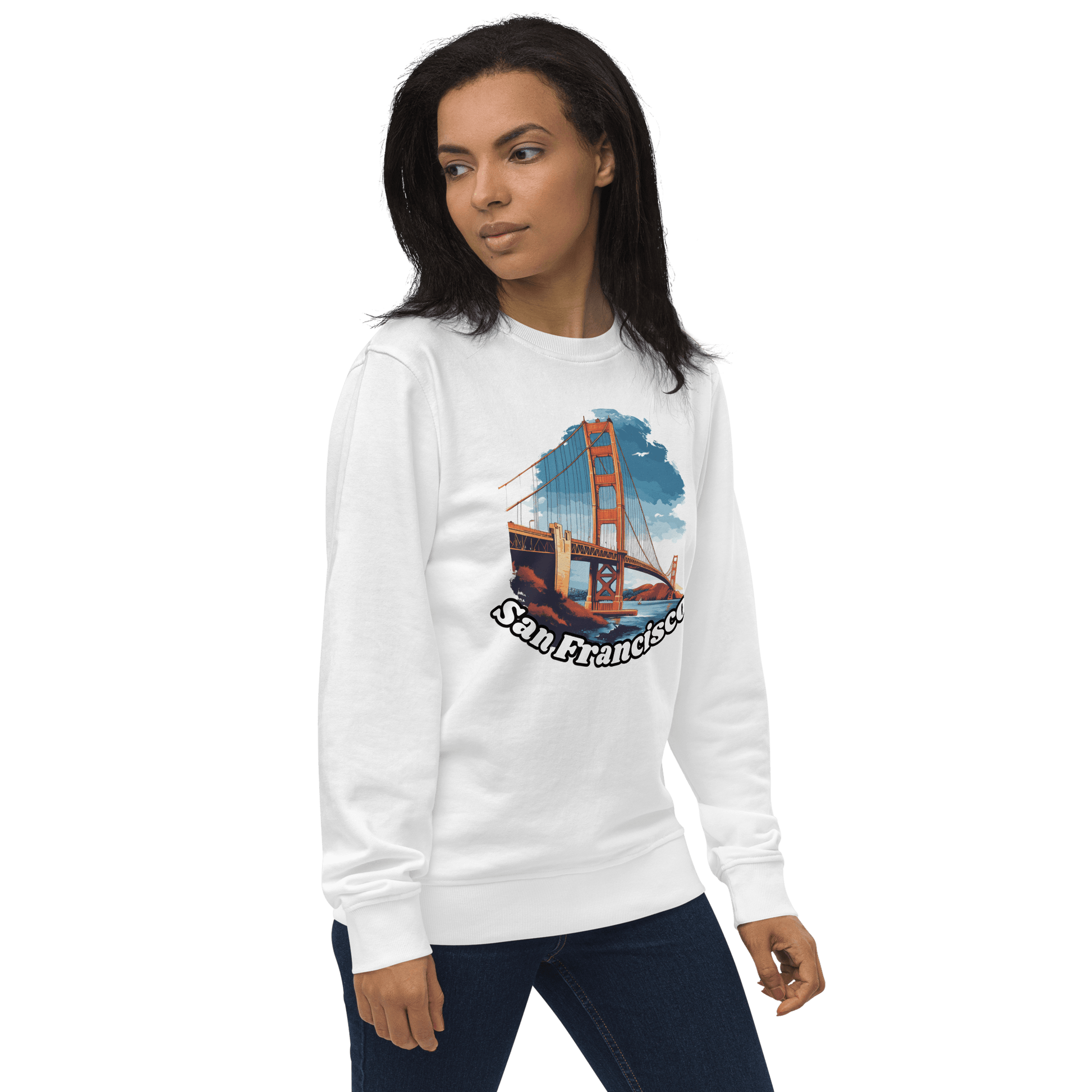 Unisex Organisches Sweatshirt "San Francisco" - Artexio