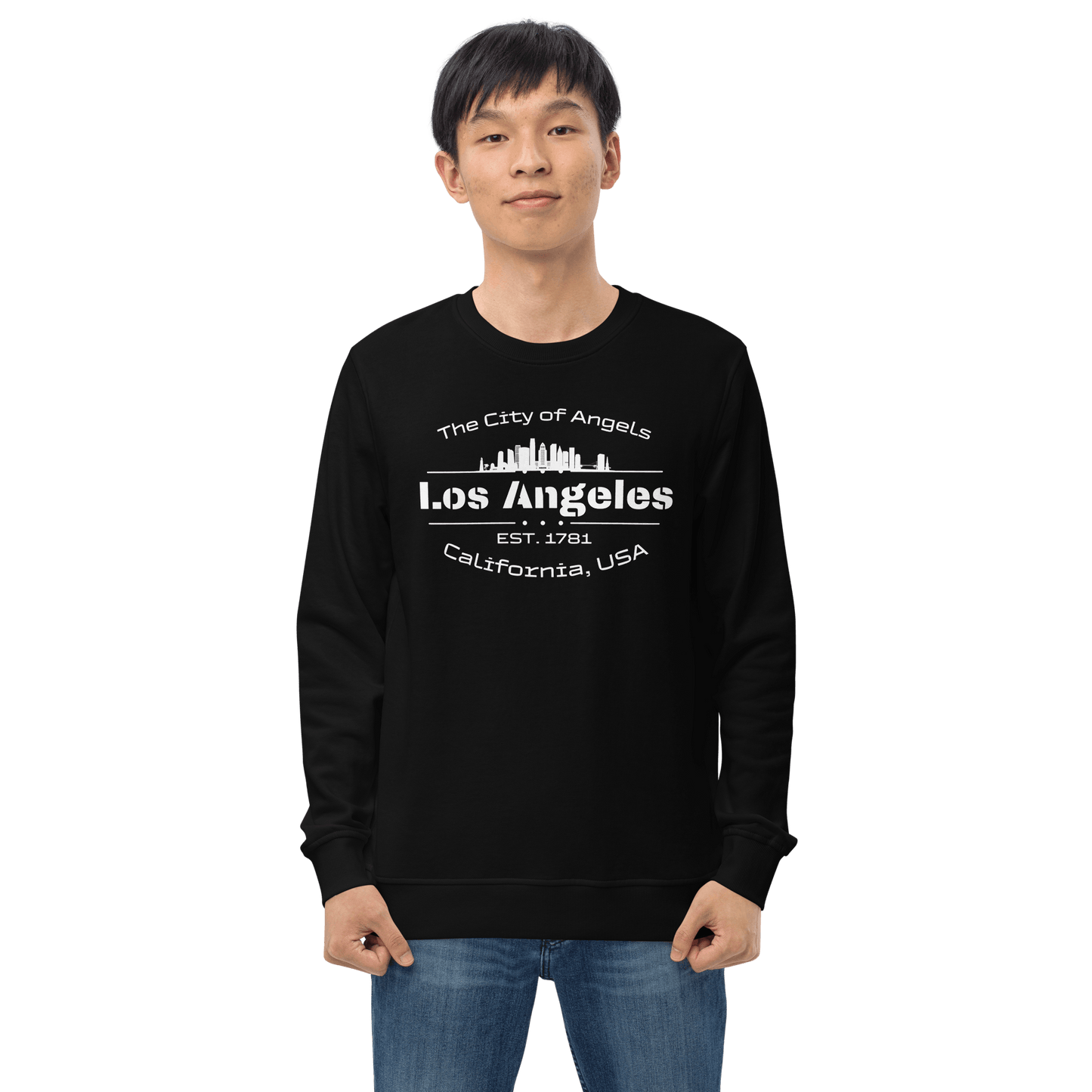 Unisex Organisches Sweatshirt "Los Angeles" - Artexio