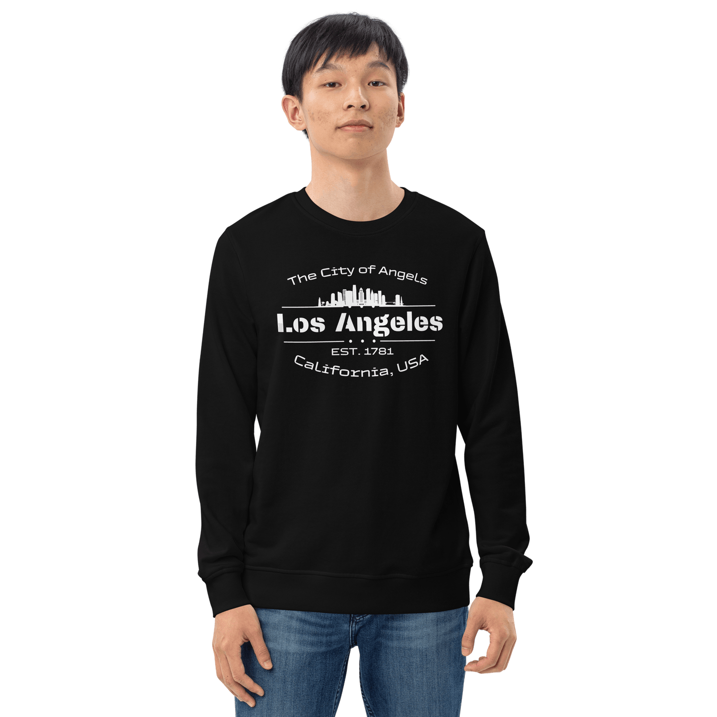 Unisex Organisches Sweatshirt "Los Angeles" - Artexio