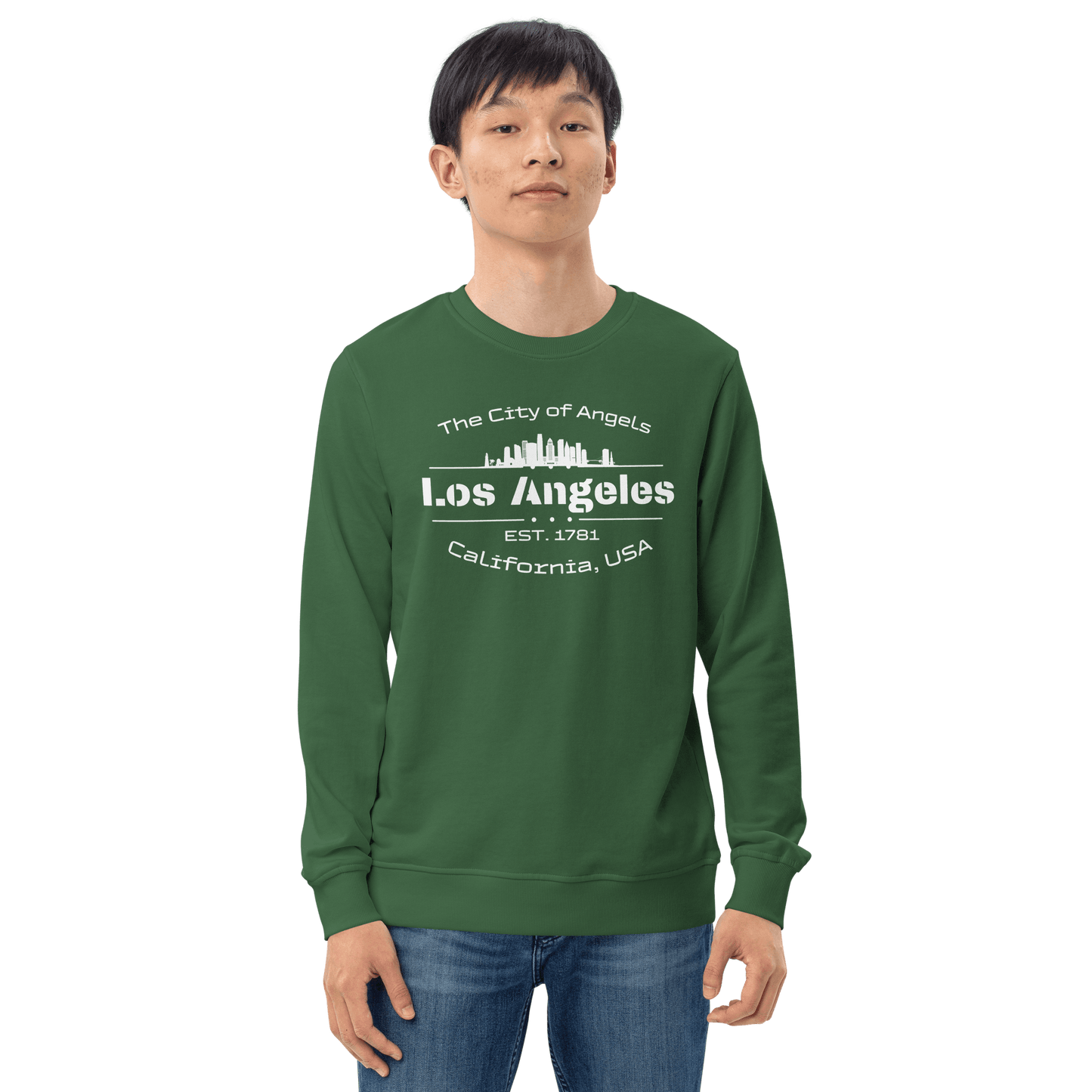 Unisex Organisches Sweatshirt "Los Angeles" - Artexio