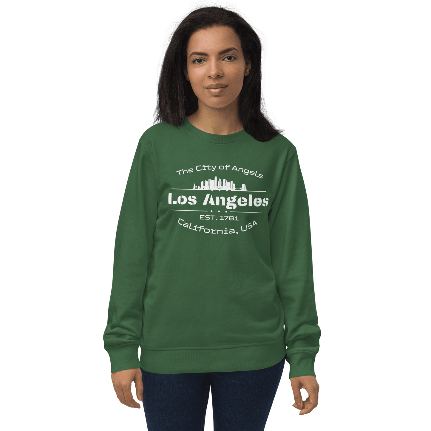 Unisex Organisches Sweatshirt "Los Angeles" - Artexio