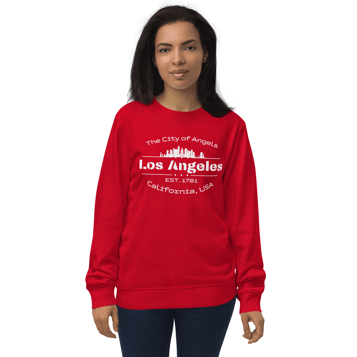 Unisex Organisches Sweatshirt "Los Angeles" - Artexio