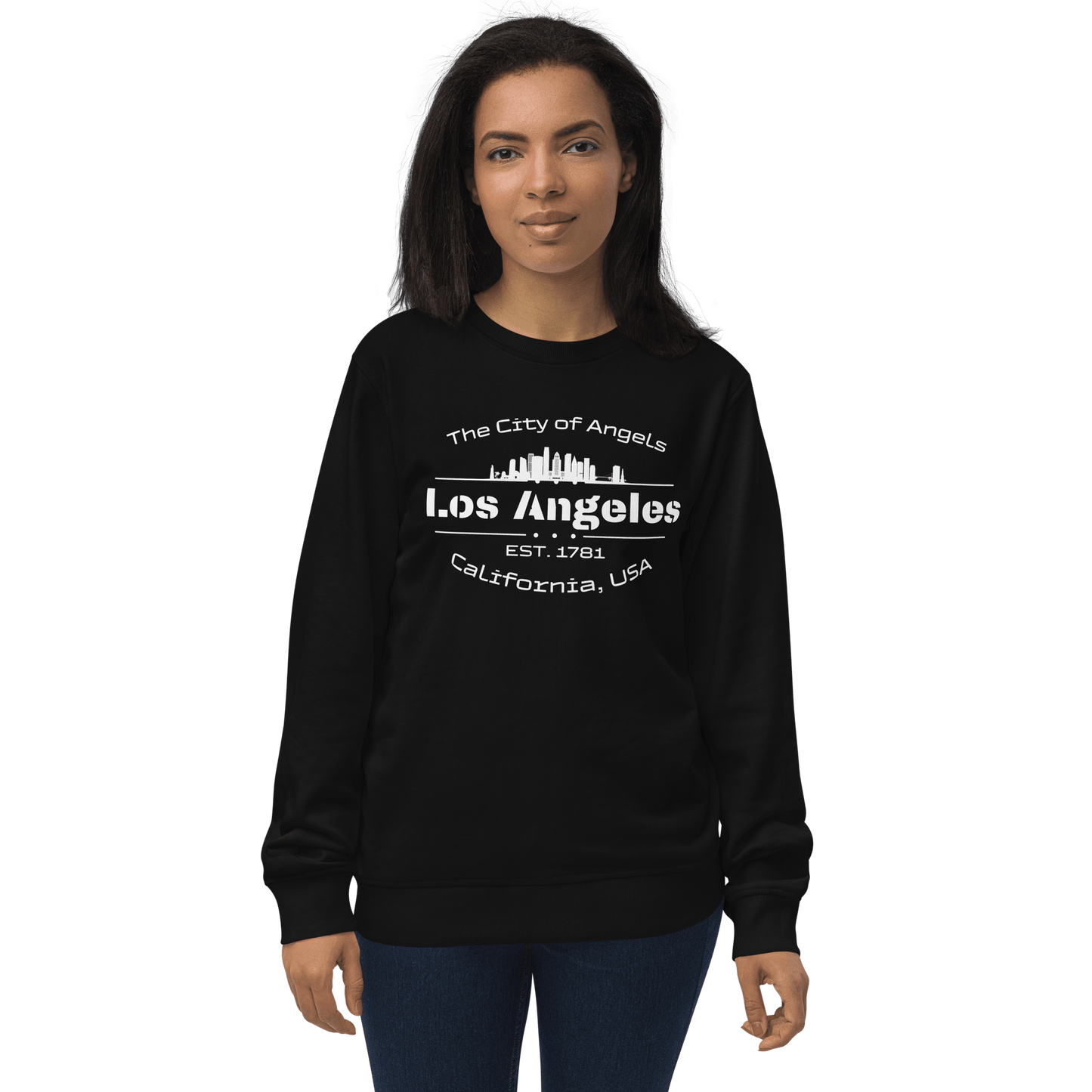 Unisex Organisches Sweatshirt "Los Angeles" - Artexio