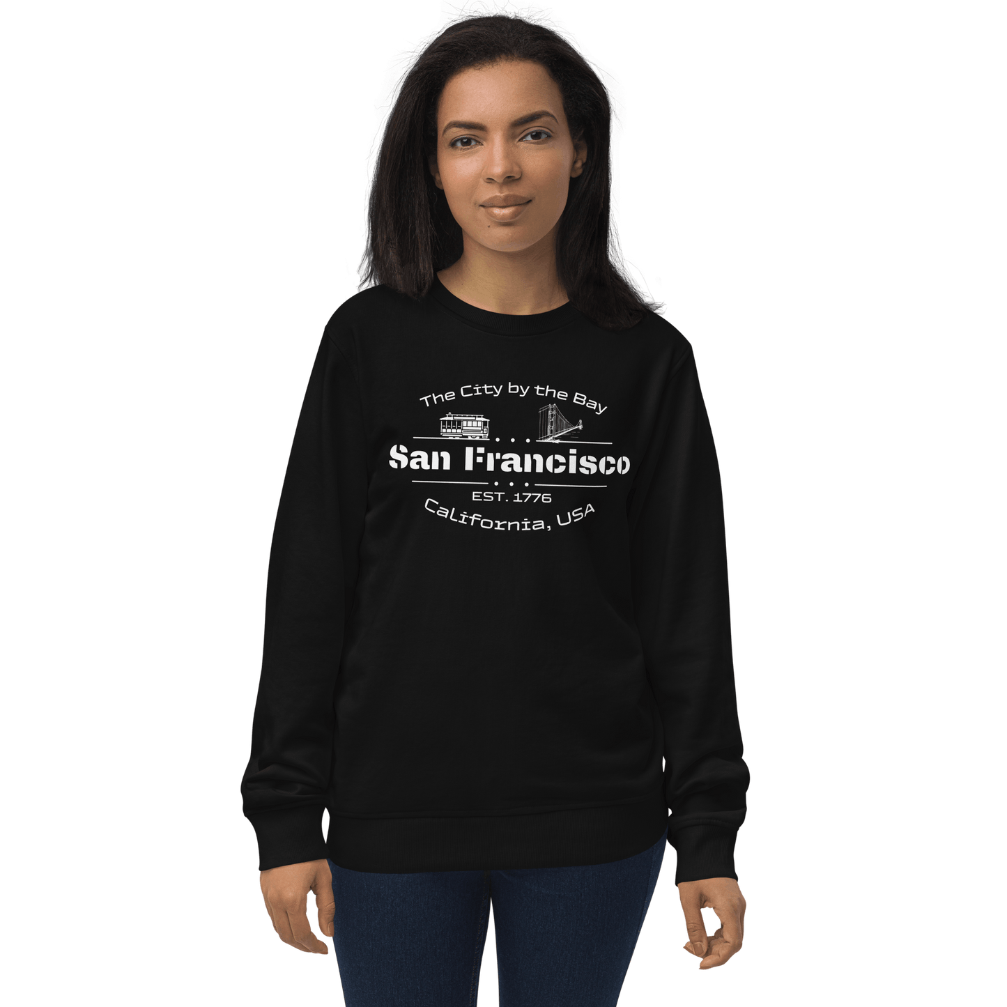 Unisex Organisches Sweatshirt "San Francisco" - Artexio