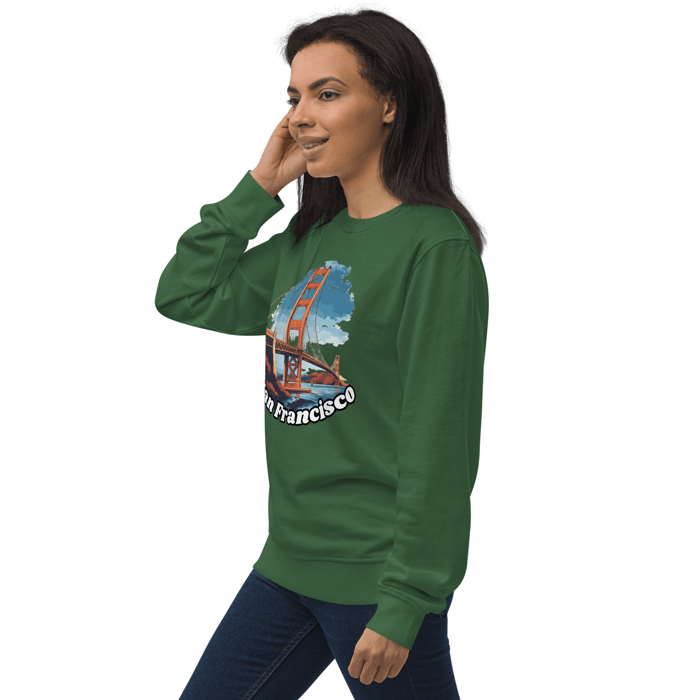 Unisex Organisches Sweatshirt "San Francisco" - Artexio