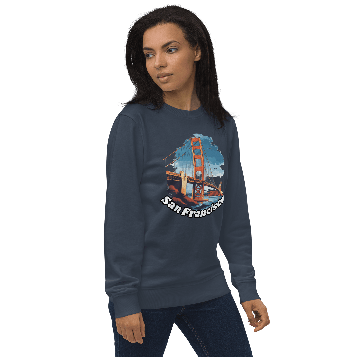 Unisex Organisches Sweatshirt "San Francisco" - Artexio