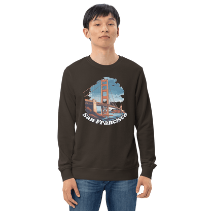 Unisex Organisches Sweatshirt "San Francisco" - Artexio