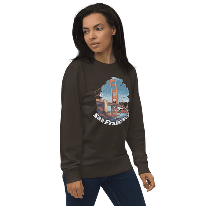 Unisex Organisches Sweatshirt "San Francisco" - Artexio