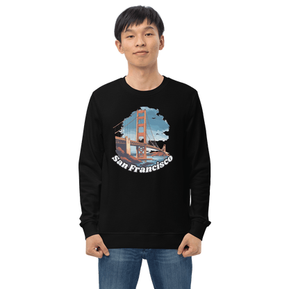 Unisex Organisches Sweatshirt "San Francisco" - Artexio