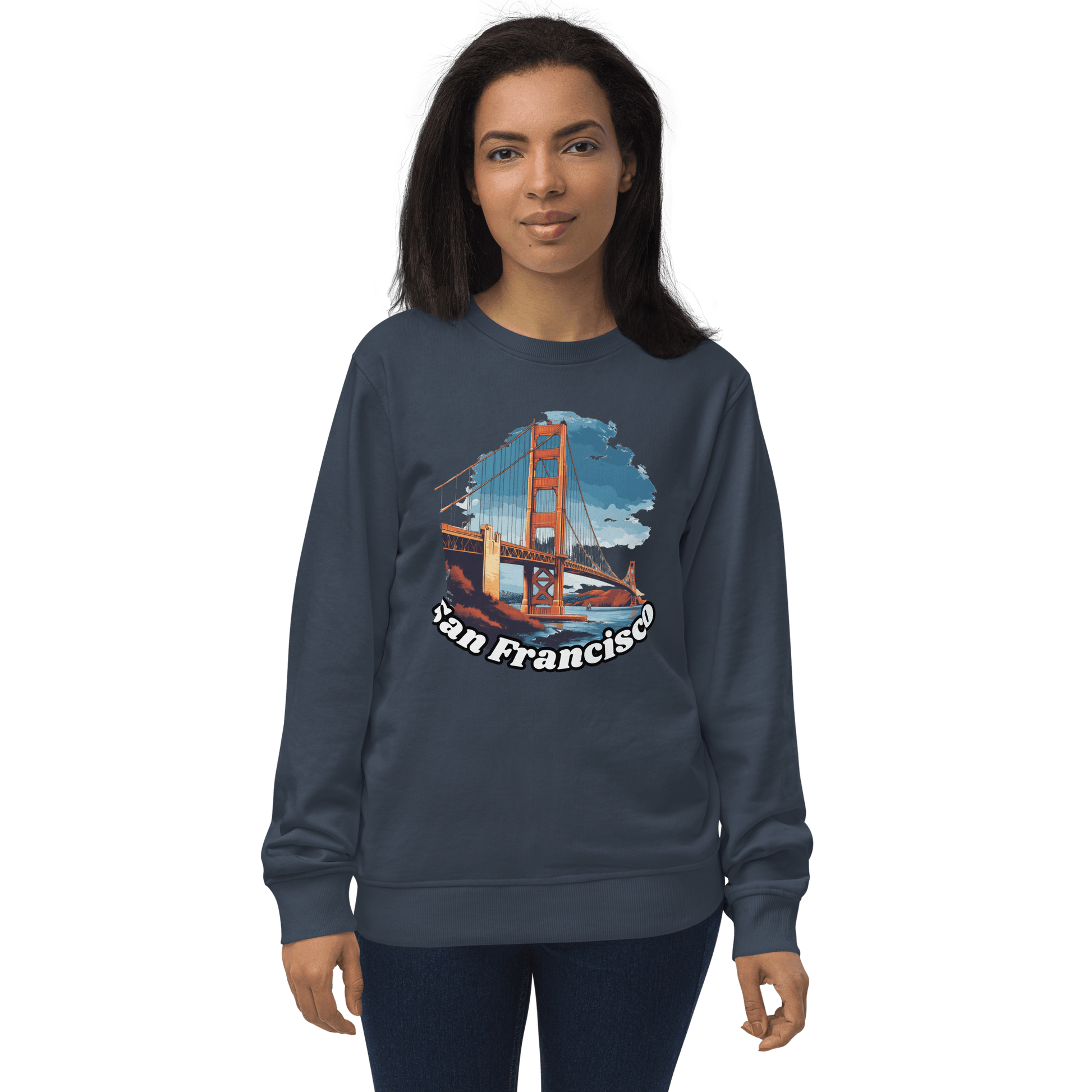 Unisex Organisches Sweatshirt "San Francisco" - Artexio