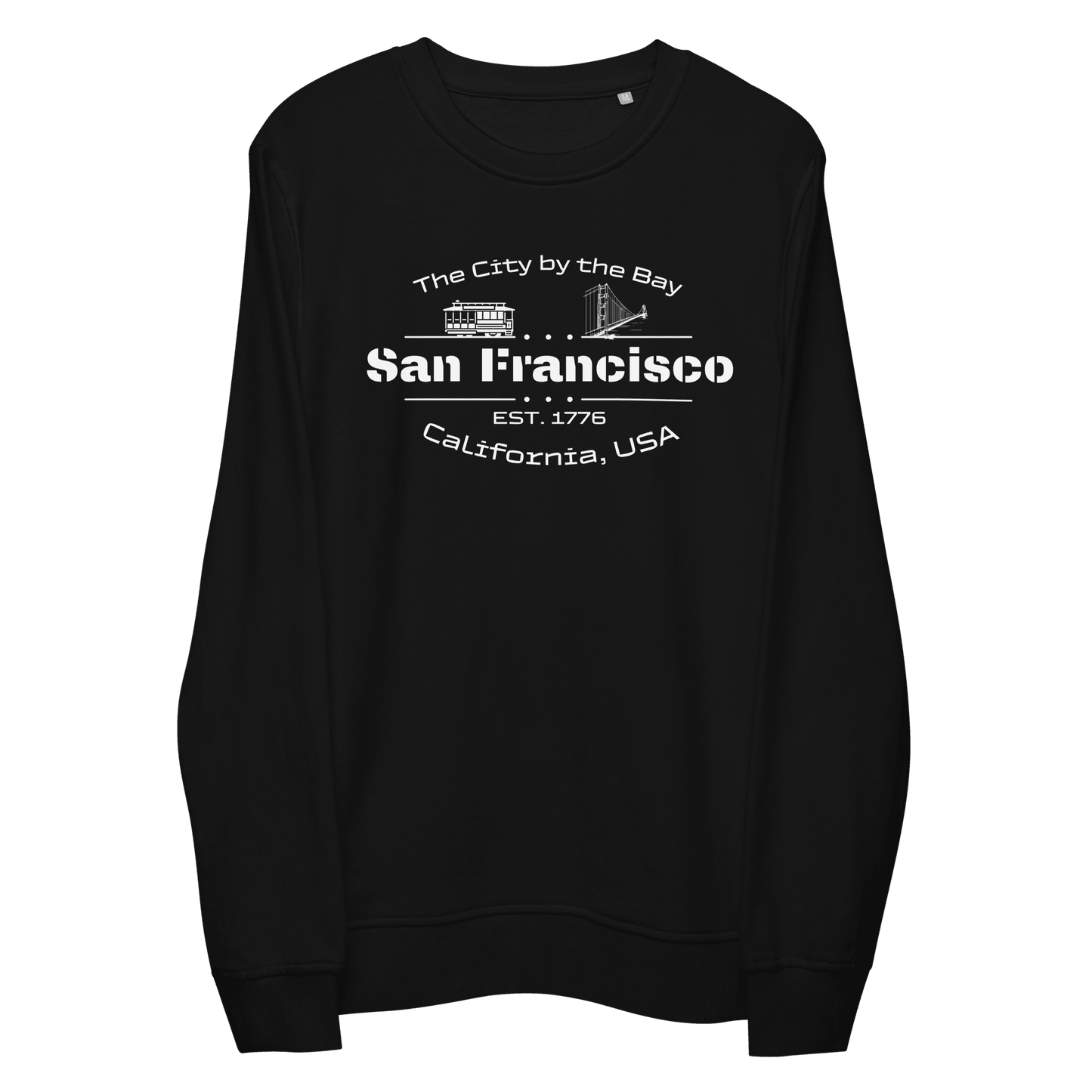 Unisex Organisches Sweatshirt "San Francisco" - Artexio