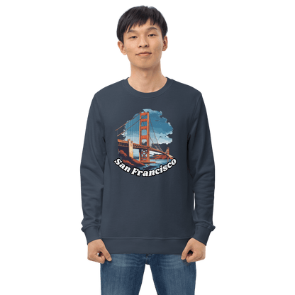 Unisex Organisches Sweatshirt "San Francisco" - Artexio