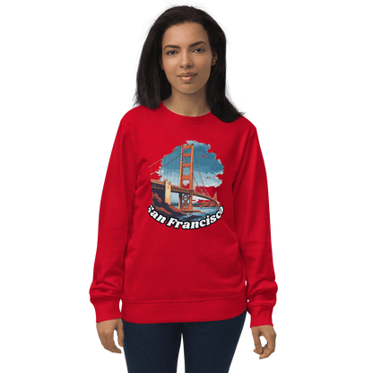 Unisex Organisches Sweatshirt "San Francisco" - Artexio