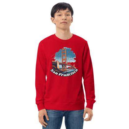 Unisex Organisches Sweatshirt "San Francisco" - Artexio