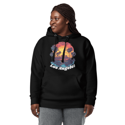 Unisex Premium Kapuzenpullover "Los Angeles" - Artexio