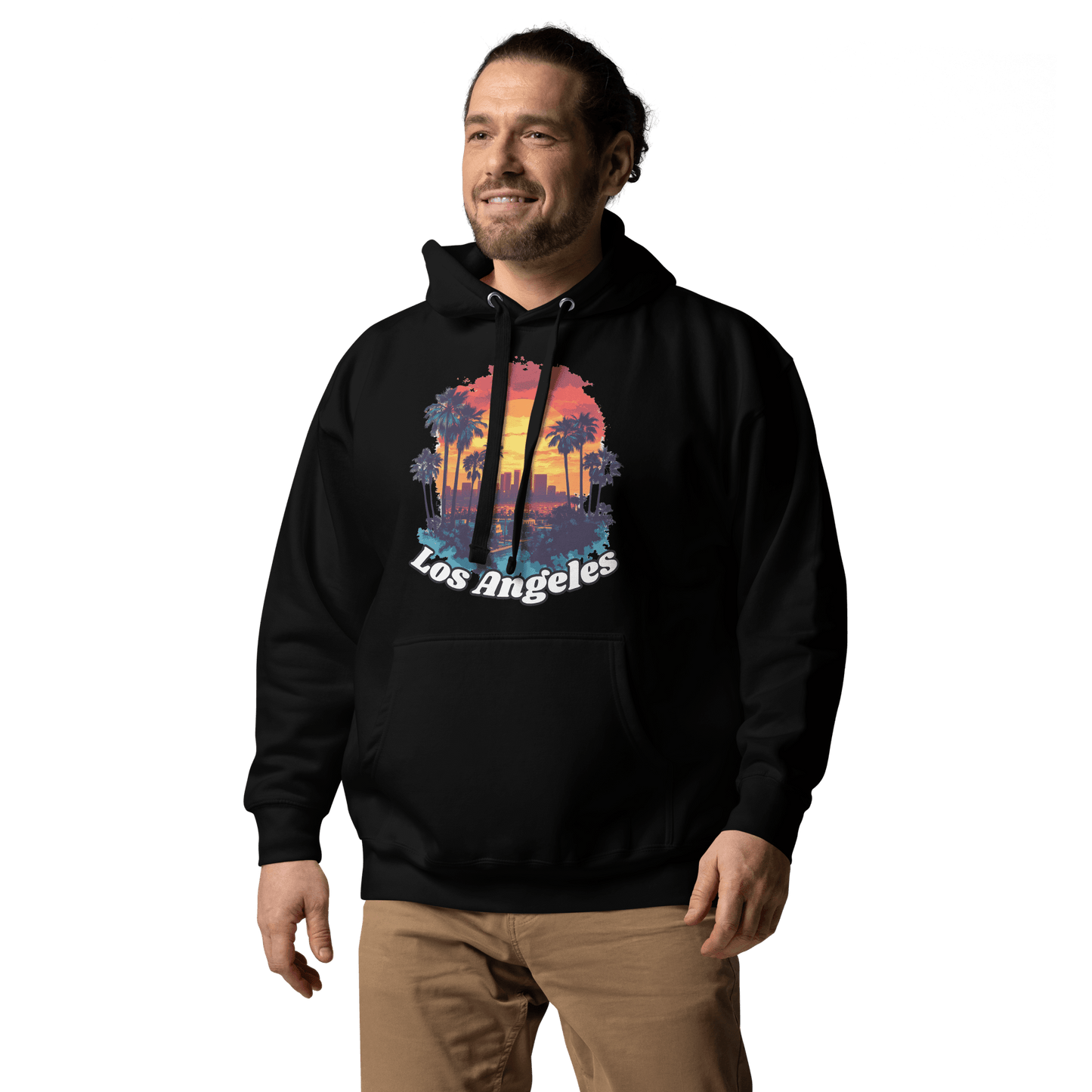 Unisex Premium Kapuzenpullover "Los Angeles" - Artexio