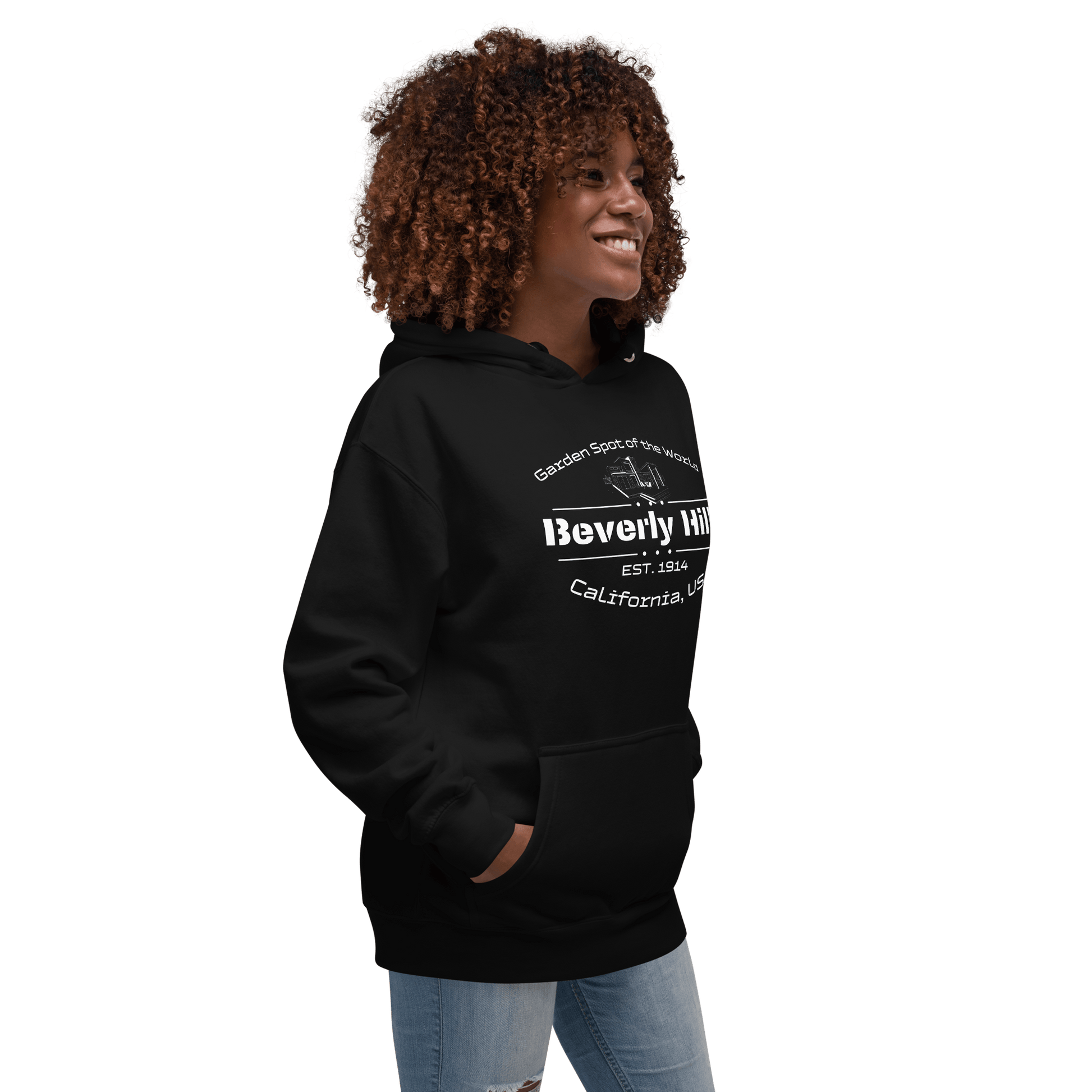 Unisex Premium Kapuzenpullover "Beverly Hills" - Artexio