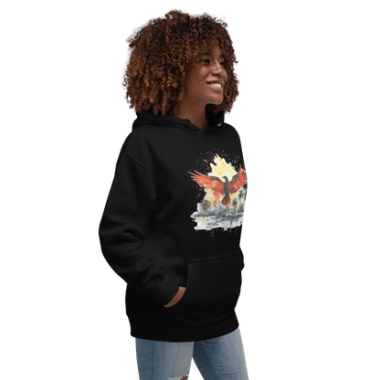 Unisex Premium Kapuzenpullover "Firebird" - Artexio