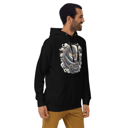 Unisex Premium Kapuzenpullover "Drache" - Artexio