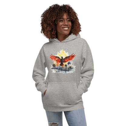 Unisex Premium Kapuzenpullover "Firebird" - Artexio