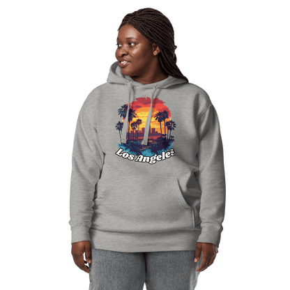 Unisex Premium Kapuzenpullover "Los Angeles" - Artexio