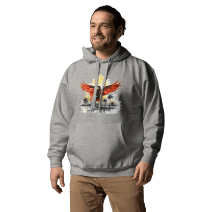 Unisex Premium Kapuzenpullover "Firebird" - Artexio